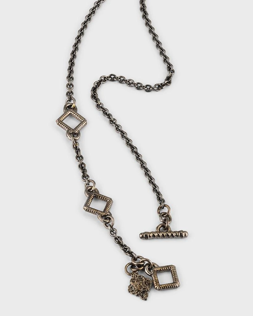 Armenta Men's Small Cross Pendant Necklace 4