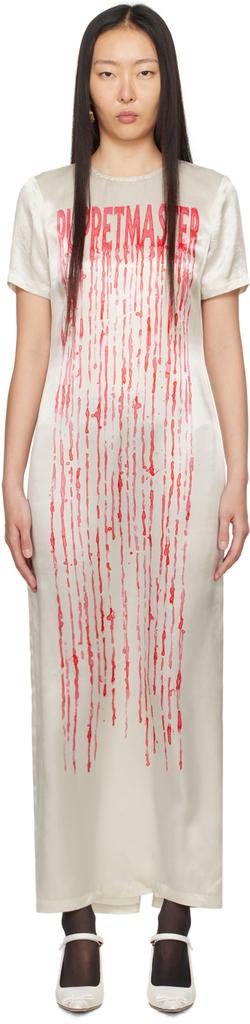 Puppets and Puppets Off-White 'Puppetmaster' Maxi Dress