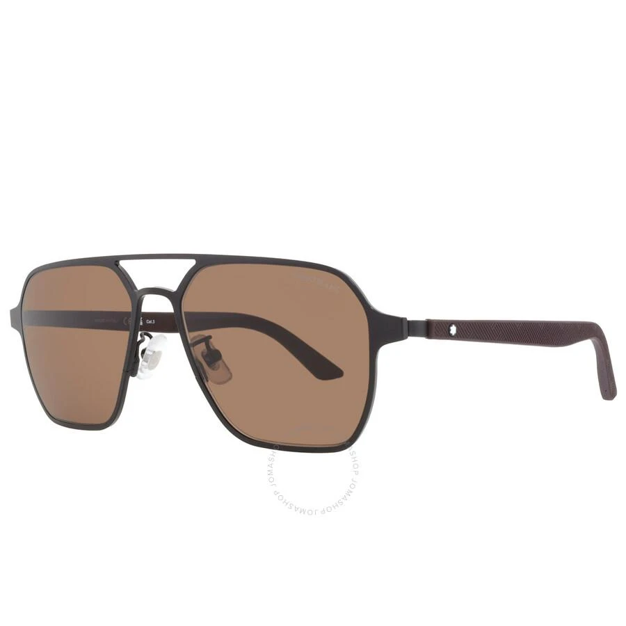 MontBlanc Brown Navigator Men's Sunglasses MB0360S 002 56 2