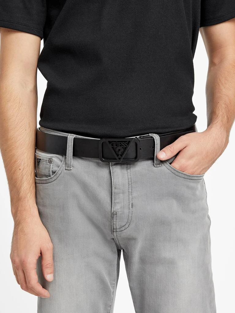 Guess Factory Logo Reversible Belt 2