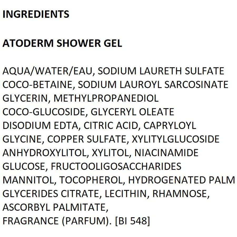 Bioderma Atoderm Moisturizing and Cleansing Shower Gel For Dry Sensitive Skin 3