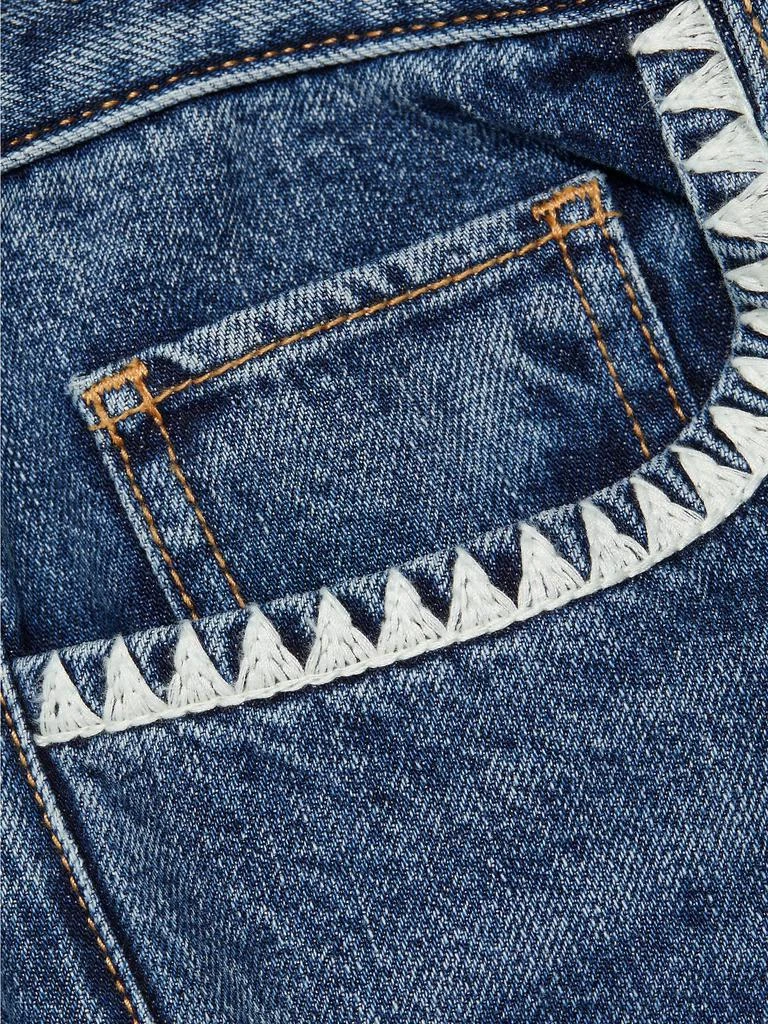 Ramy Brook Joy Embroidered Crop Jeans 7