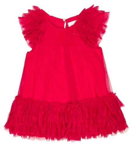 MONNALISA Sequin-embellished tutu dress 1