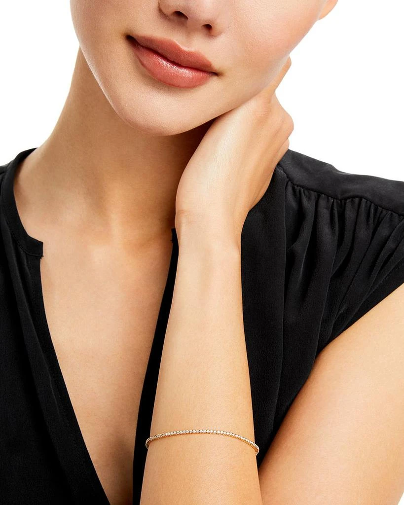 Bloomingdale
s Diamond Delicate Stackable Tennis Bracelet in 14K Yellow Gold, 1.0 tcw 2