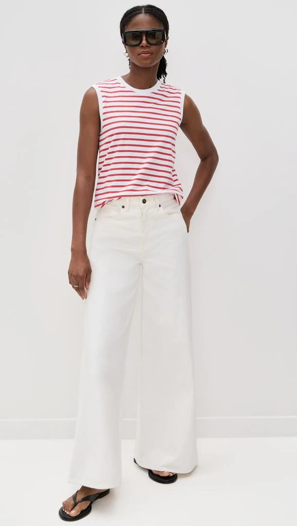ATM Anthony Thomas Melillo Stripe Classic Jersey Sleeveless Boy Tee 4