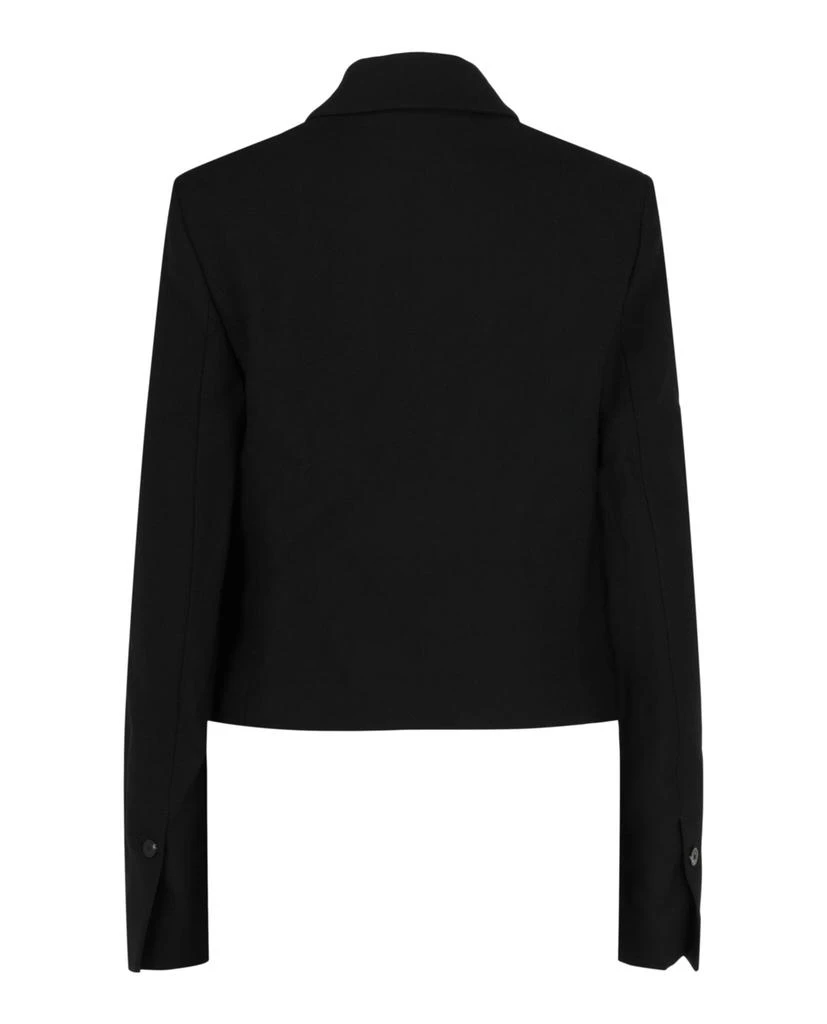 Salvatore Ferragamo Single-Breast Cropped Blazer 2