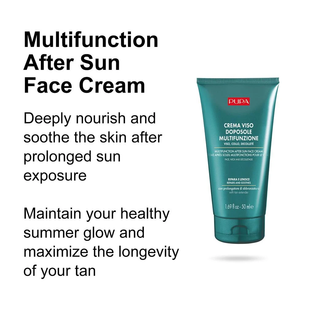 PUPA Milano Multifunction After Sun Face Cream by  for Unisex - 1.69 oz Cream 2