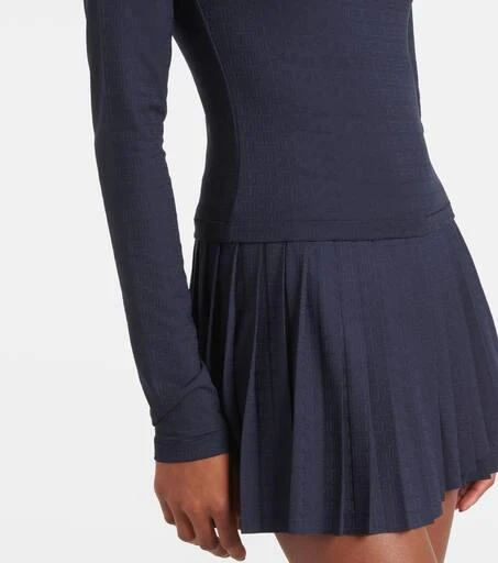 Tory Sport Cropped jacquard top 5