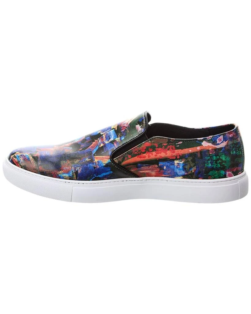 Robert Graham Casino Leather Slip-On Sneaker 2