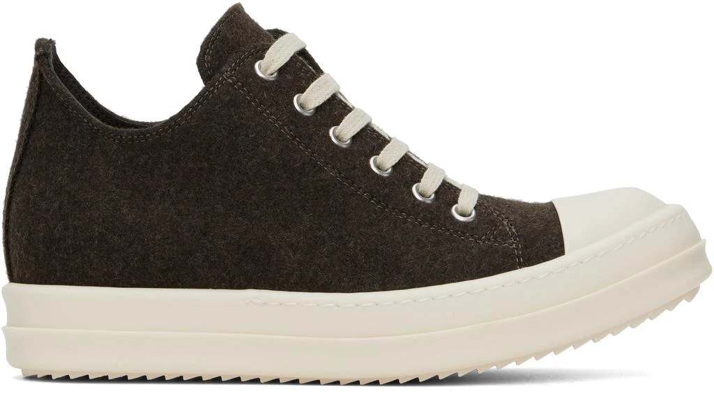 Rick Owens Brown Porterville Low Sneaks Sneakers 1