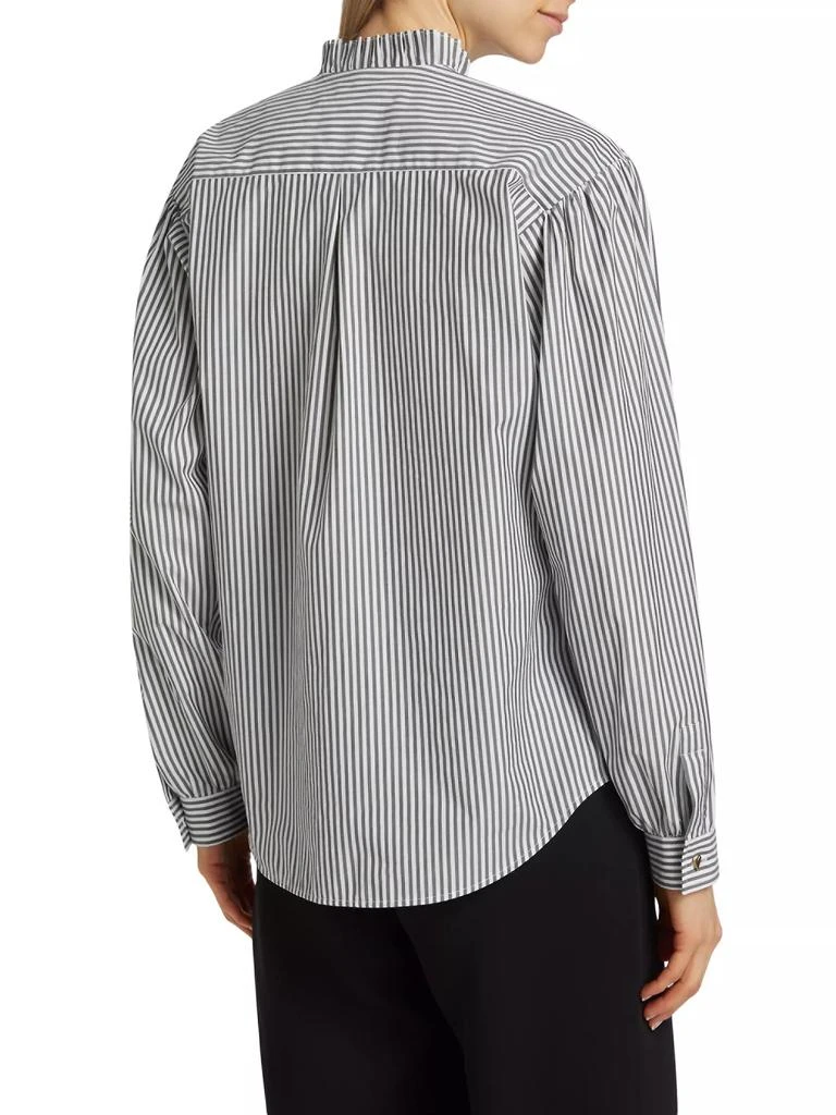 Max Mara Didy Stripe Cotton-Blend Shirt 5