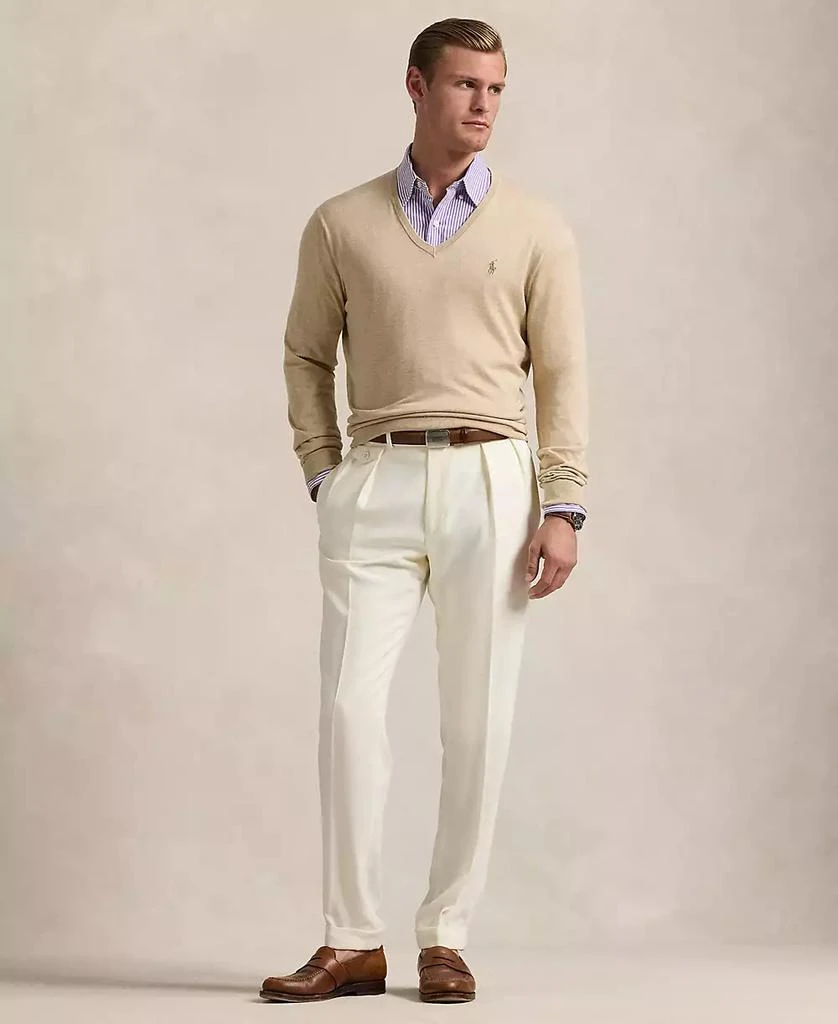Ralph Lauren Men's Cotton V-Neck Sweater 4