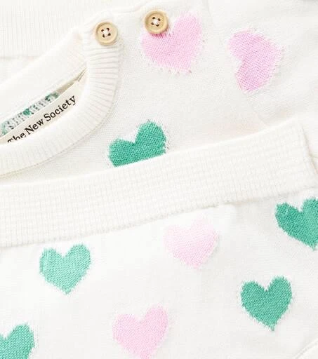The New Society Baby Oia cotton top and bloomers set 3