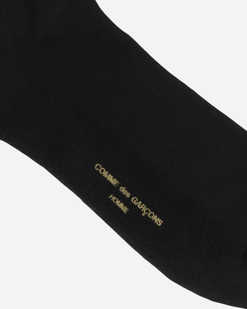 Comme des Garcons Logo Socks Black 3