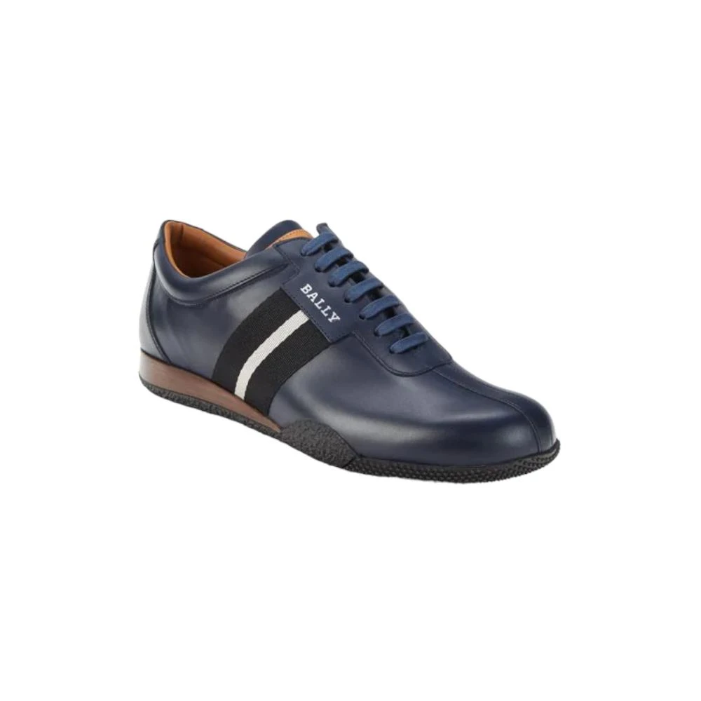 Bally Frenz Men's 6230487 Ink Leather Sneakers 1