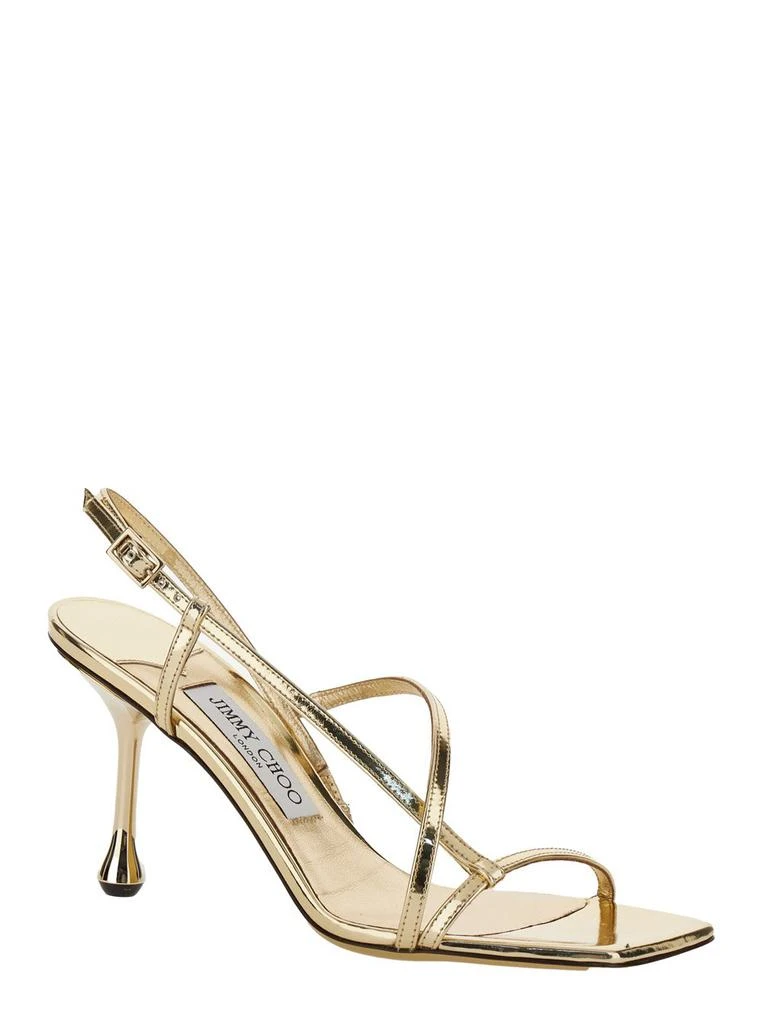 Jimmy Choo Jimmy Choo Etana Metallic Finished Sandals 2