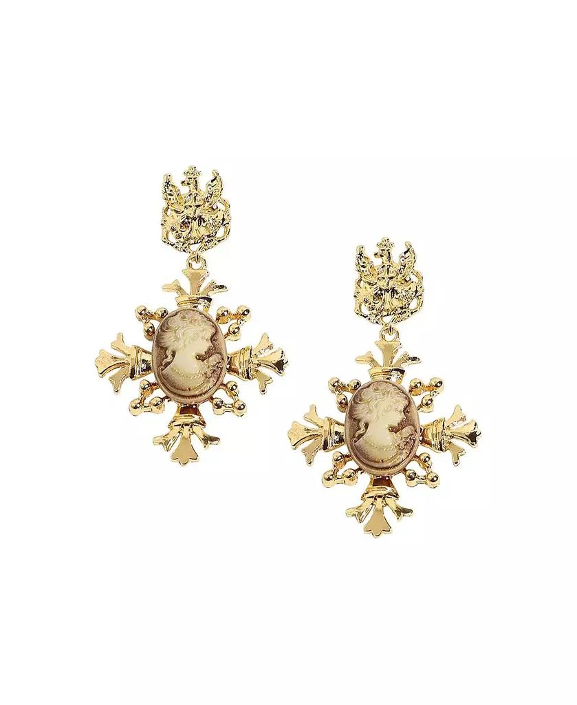 SOHI Victorian Drop Earrings
