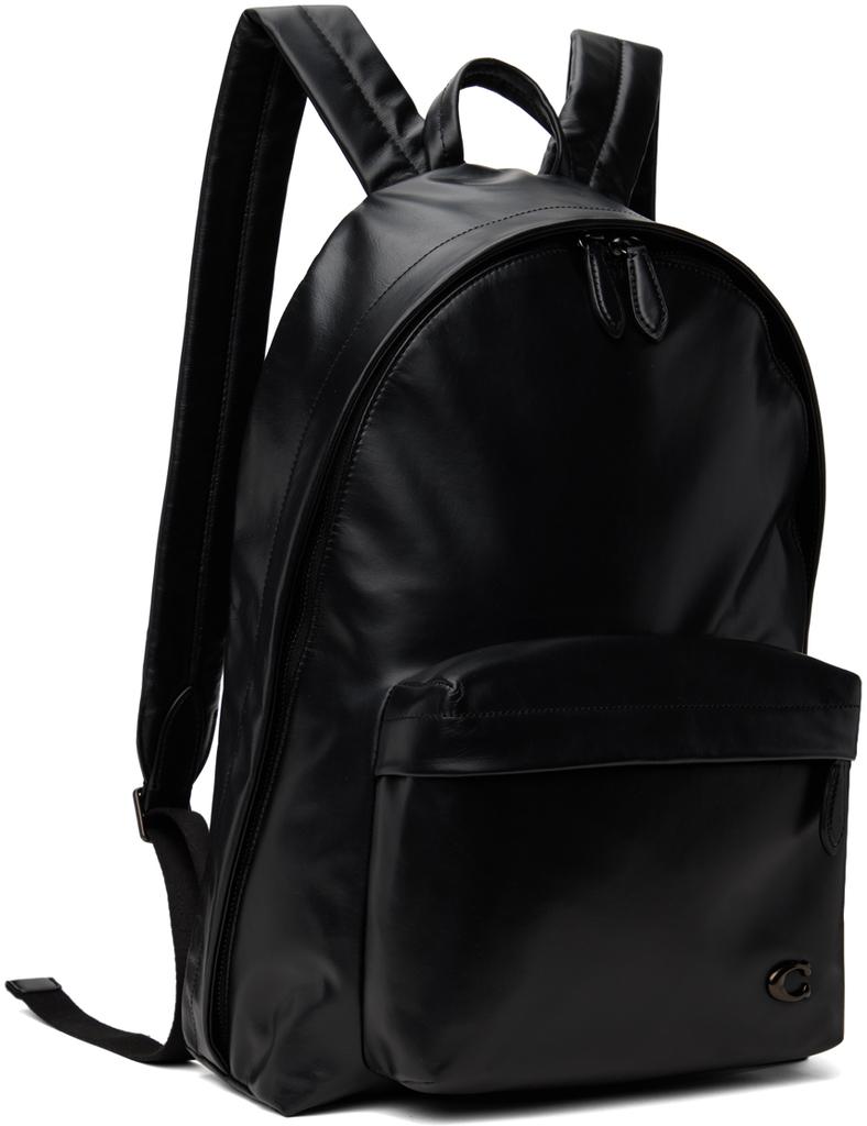 Coach Black Hall Backpack