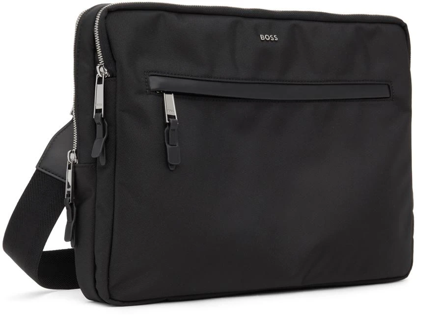 Hugo Boss Black Canvas Briefcase 2