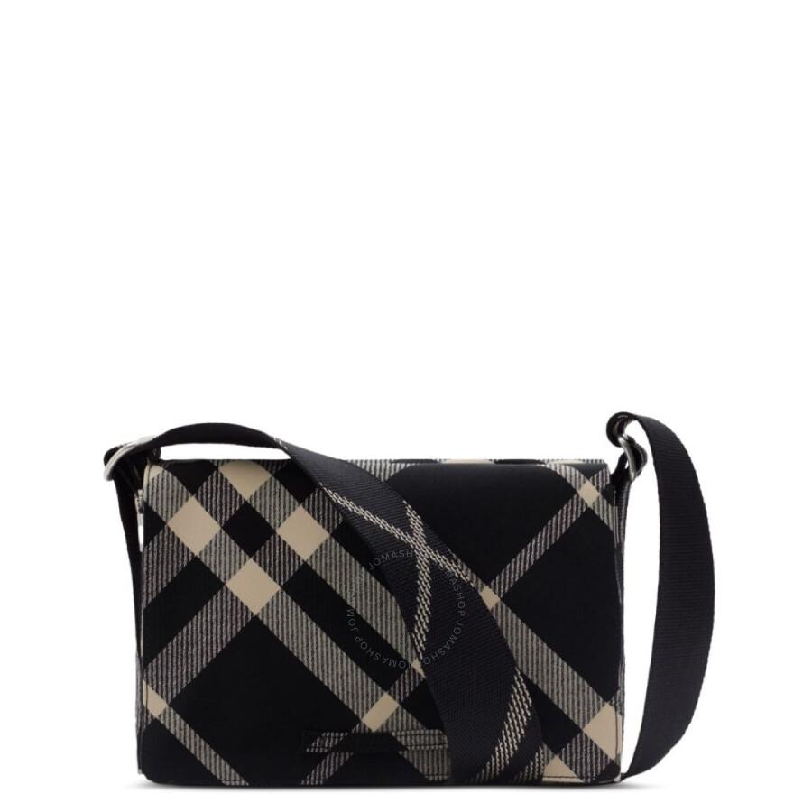 Burberry Check Trench Cotton-Blend Crossbody Bag