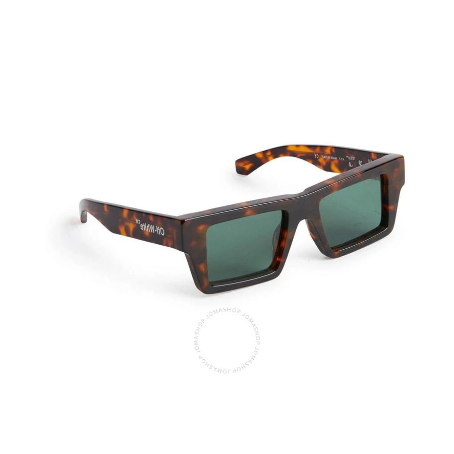 Off-White Nassau Dark Green Browline Unisex Sunglasses OERI028 6055 51 1