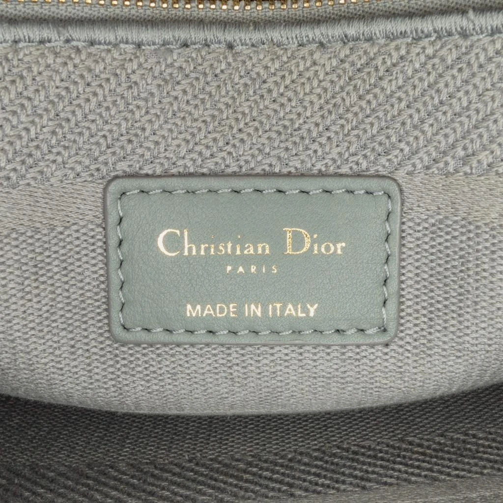Dior Dior Grey Large Canvas Cannage Lady D Lite 9