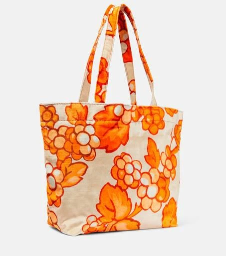 ETRO Pegaso leather-trimmed tote bag 4