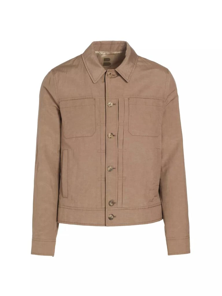 Brett Johnson Sedona Silk &amp; Linen-Blend Jacket 1
