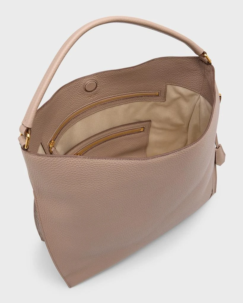 Tom Ford Alix Hobo Large in Grained Leather 4