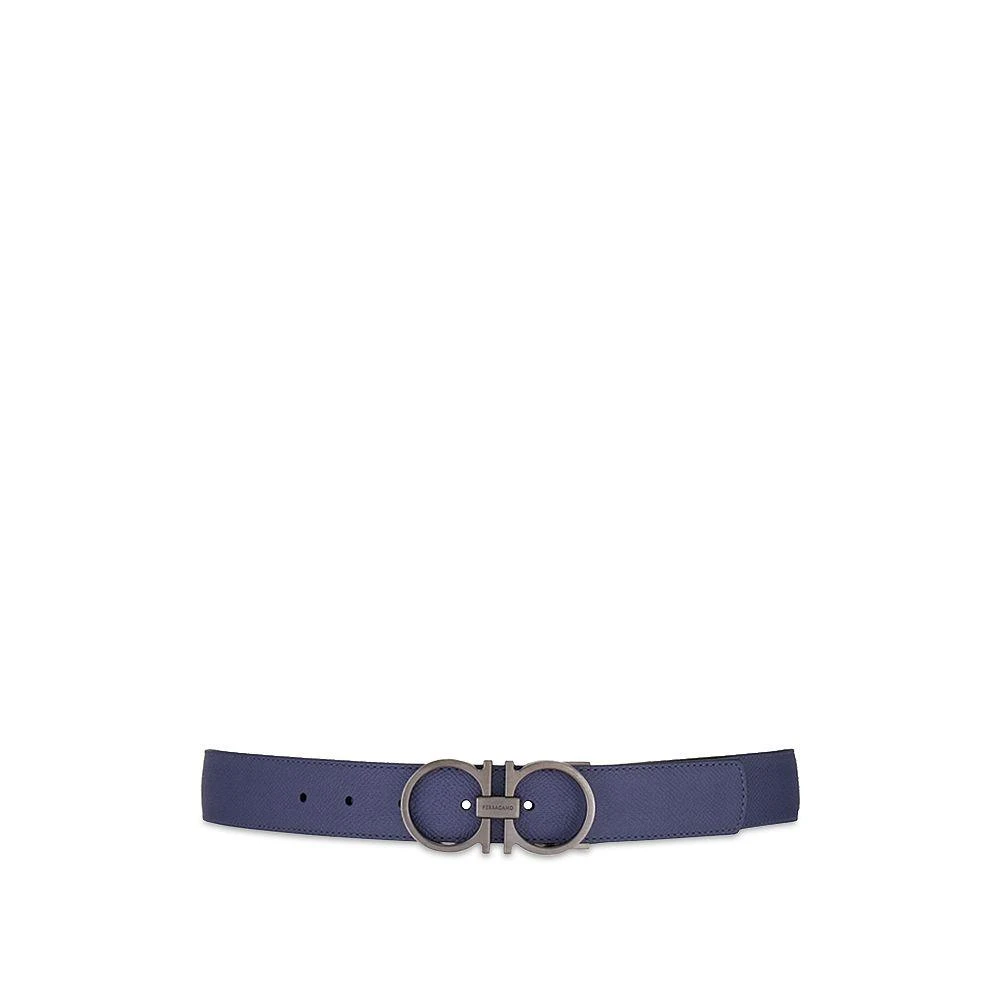 Salvatore Ferragamo Double Sided Adjustable Leather Belt 1