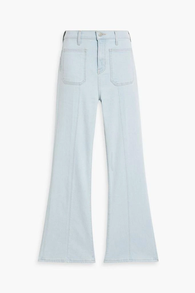 VERONICA BEARD Carson high-rise kick-flare jeans 1