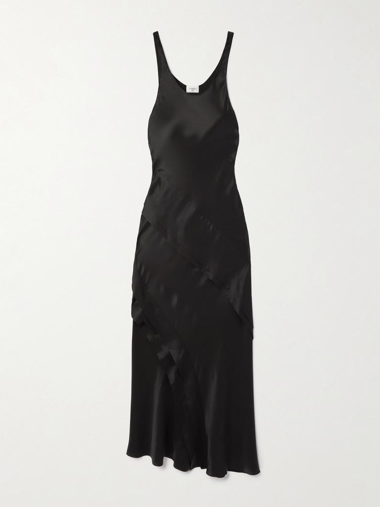 Saint Laurent Dress LAVALIER POIS LUREX ドレス 533066Y286T Saint Laurent - Lavallière Multicolor Paisley Silk Lurex Dress