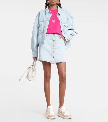 BLAZÉ MILANO Lusitano denim miniskirt