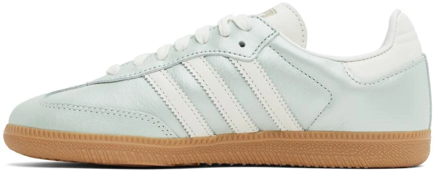 Adidas Blue & White Samba OG Sneakers 3