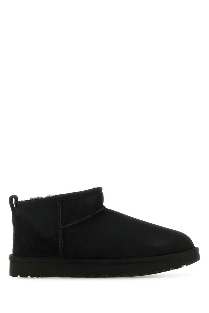 UGG Black suede Classic Ultra Mini ankle boots 1