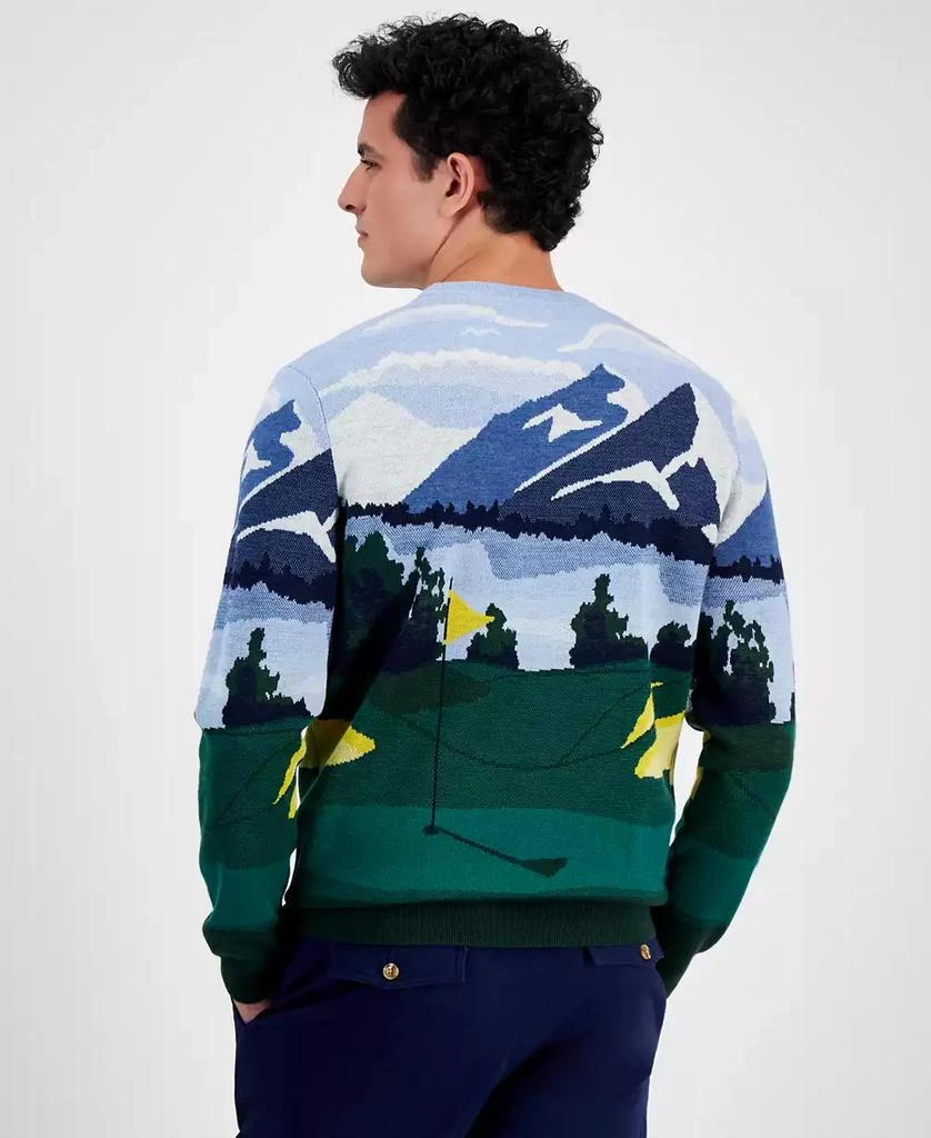 Club Room Men's Golf Course Merino Wool Sweater, Created for Macy's 4