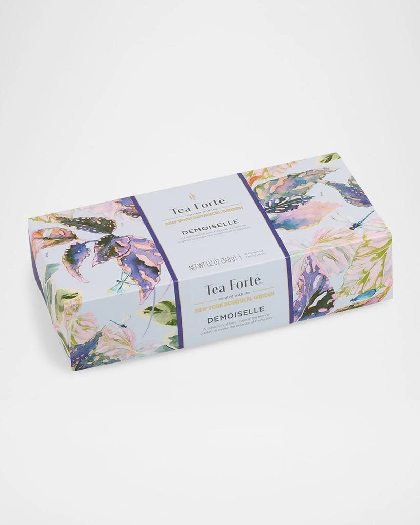 Tea Forte x The New York Botanical Garden Demoiselle Petite Presentation Box, 10 Count 2