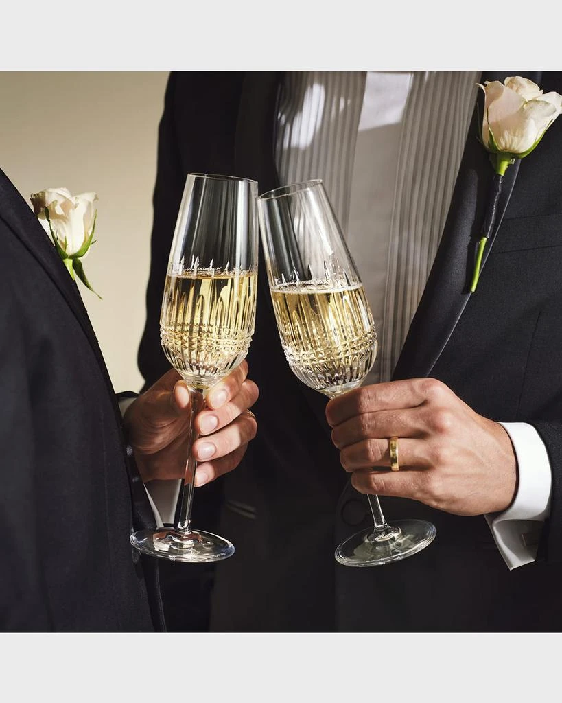 Waterford Crystal Lismore Diamond Essence Flutes, Set of 2 5