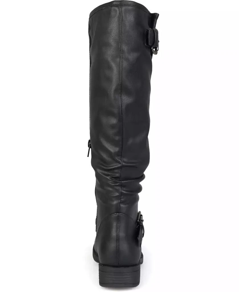 Journee Collection Women's Stormy Extra Wide Calf Knee High Riding Boots 3
