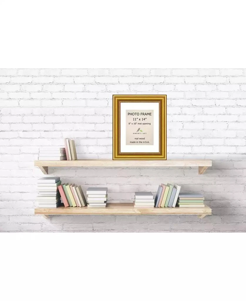 Amanti Art Townhouse Gold 11" X 14" Matted to 8" X 10" Opening Wall Picture Photo Frame 3