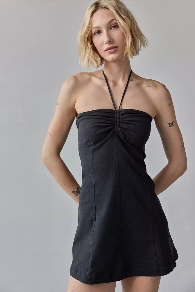 mini white dress elegant Vera Short Party Dress with Long Sleeves