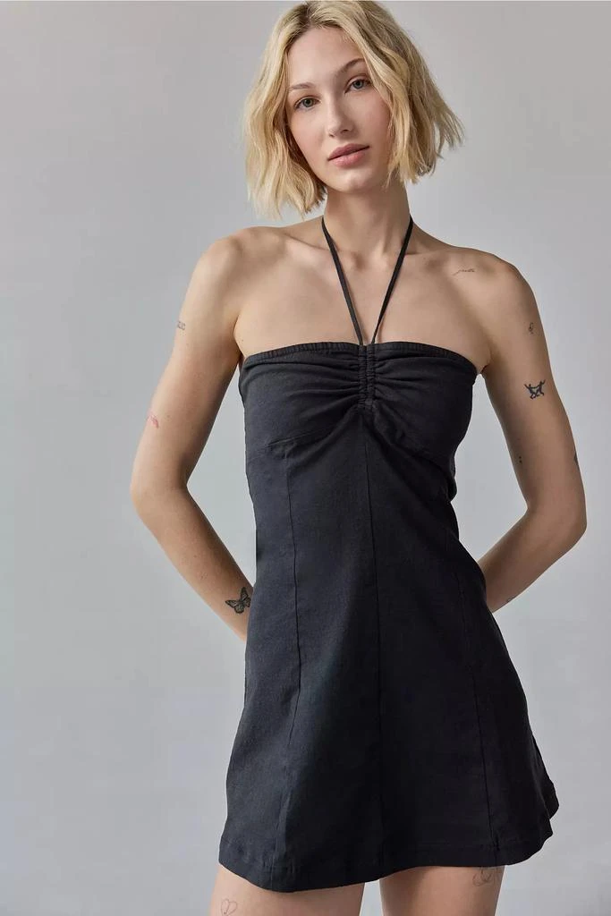 Kimchi Blue Kimchi Blue Cate Y-Neck Halter Mini Dress