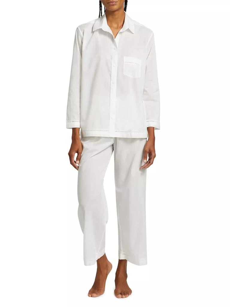 Pour Les Femmes Egyptian Cotton Long-Sleeve Pajamas 3