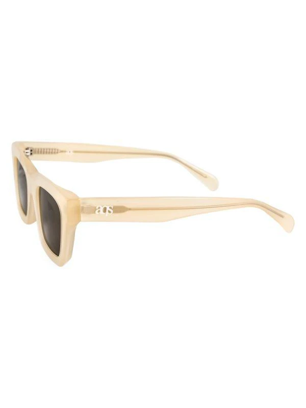 AQS Harper 55MM Cat Eye Square Sunglasses 4