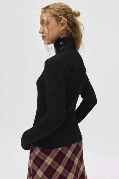 BDG BDG Grayson Buttoned Turtleneck Sweater 4