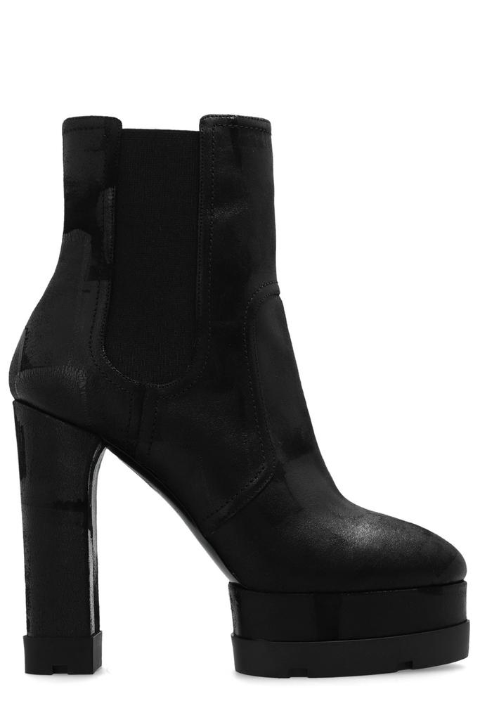 CASADEI Casadei Nancy Round Toe Ankle Boots