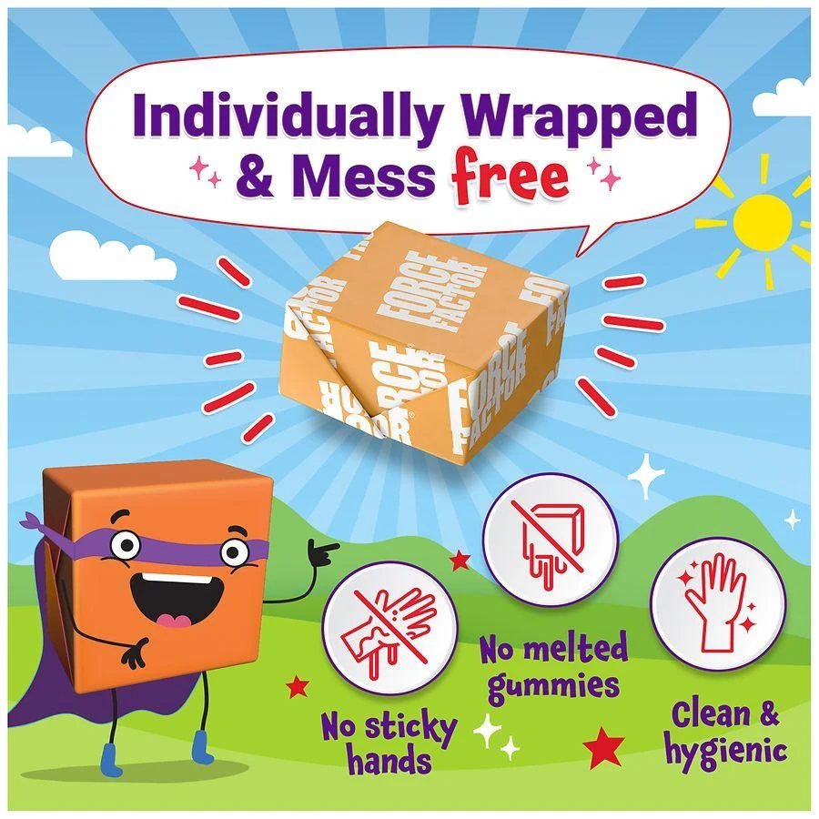 Force Factor Kids Super Chews Immunity Apple Berry Burst 8
