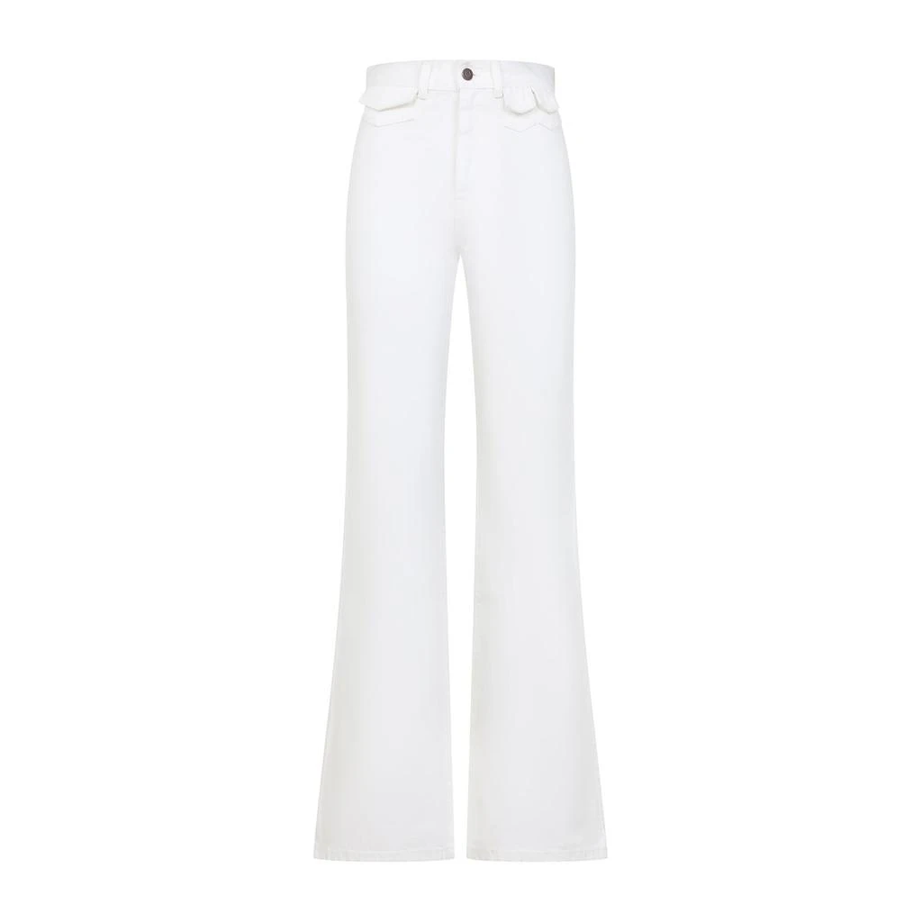 Chloé Chloé High-Waisted Flared Jeans from Cettire