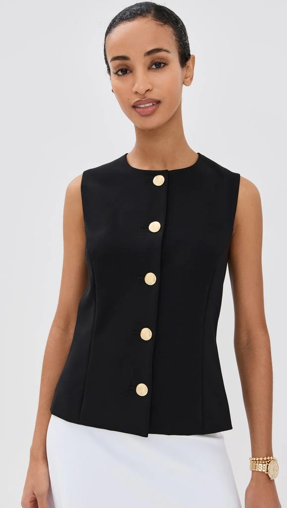 ROSETTA GETTY Sleeveless Button Front Top 6