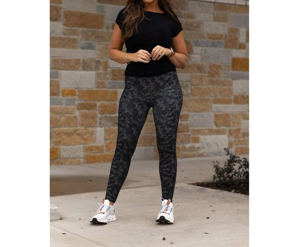 Julia Rose Julia Rose - Army Camo Full-Length Leggings